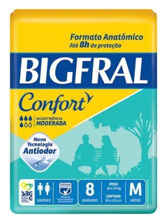 BigFral Confort M - com 8 unidades