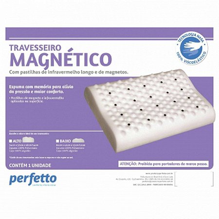Travesseiro Magnético - PERFIL ALTO