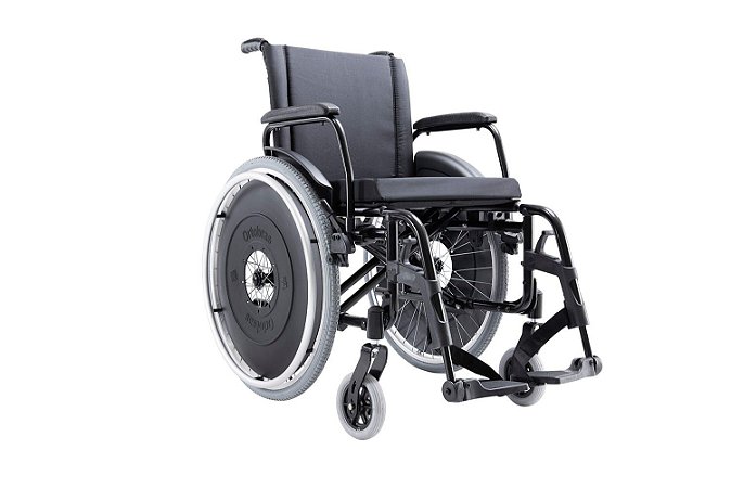 Cadeira de rodas AVD - vermelho - 44 cm