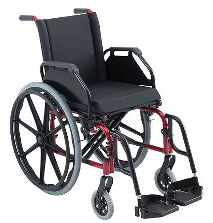 Cadeira de Rodas KE L 44X P 45 X A 45 - Preta