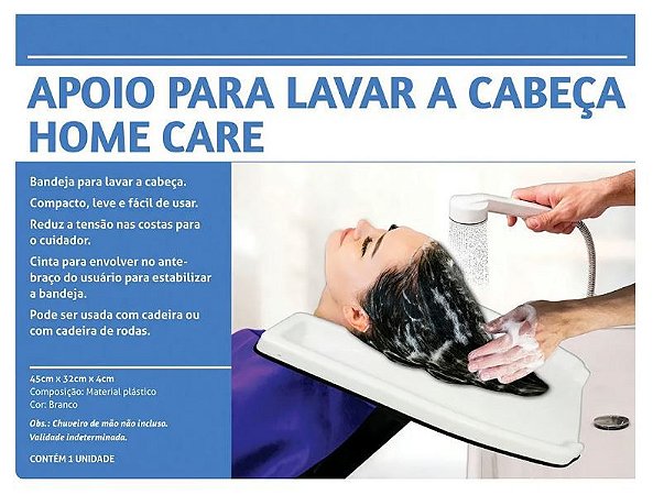 Apoio para Lavar a Cabeça Home Care