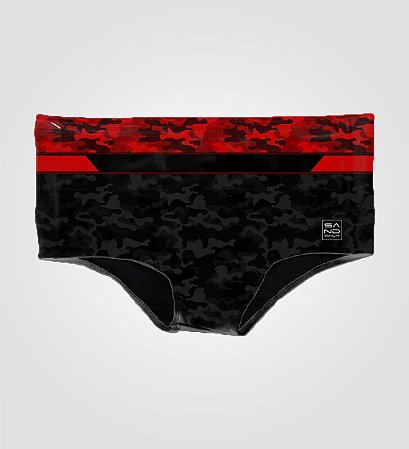 Sunga Masculina | Com proteção solar UV | Warrior Red