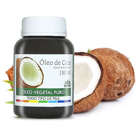 ÓLEO VEGETAL DE COCO (PURO) - WNF - 150ML