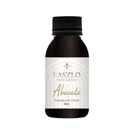 ÓLEO VEGETAL DE ABACATE (ÓLEO GRAXO) - LASZLO - 60ML