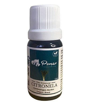 Óleo Essencial CITRONELA Pomar Aromaterapia 10ml