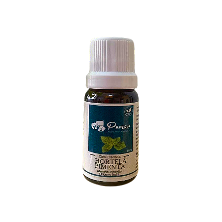 Óleo Essencial de HORTELÃ PIMENTA Pomar Aromaterapia 10ml