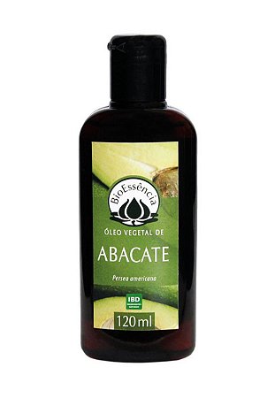 ÓLEO VEGETAL DE ABACATE - BIOESSENCIA - 120ml