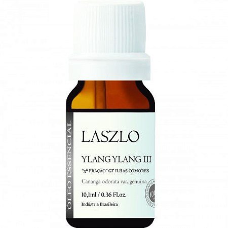 ÓLEO ESSENCIAL DE YLANG YLANG III (3ª FRAÇÃO) - LASZLO - 10,1ML