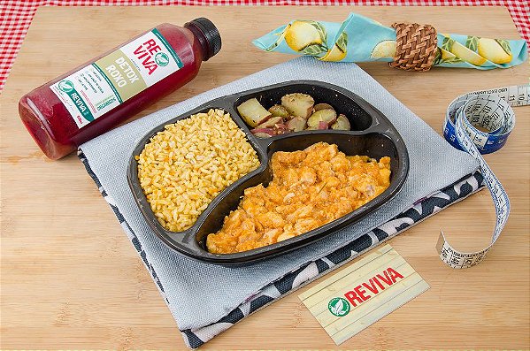 Strogonoff de Frango e Arroz com Cenoura da BoituVeggie Kids – 300g - Evolveg - Shopping 100% vegano