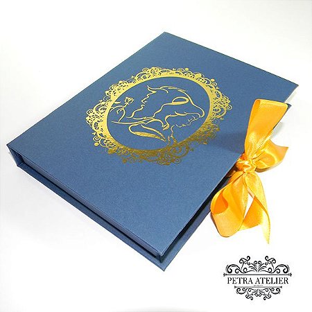 Convite Box debutante - Mod. A Bela e a Fera