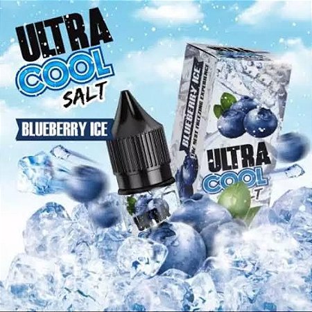 LIQUIDO SALT ULTRA COOL - BLUEBERRY ICE - 30ml (MIRTILO GELADO)