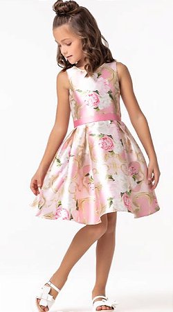 vestido petit cherie rosa