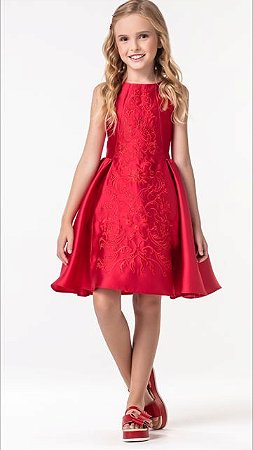 vestido petit cherie vermelho