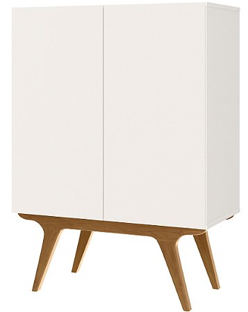 Armario Lyon Alto Off White / Cinamomo