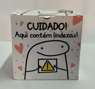 Caixinha para Canecas Flork - Oba! Hora de Abrir