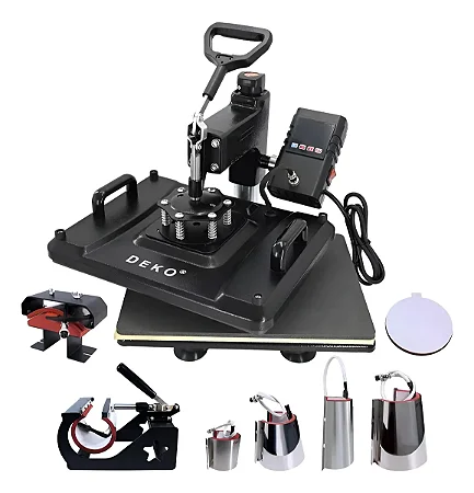 Prensa Multifuncional 8x1 29x38 + Brindes - Deko