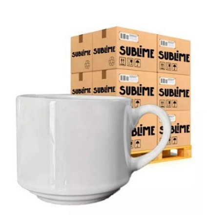 Xícara Sublime Branca 180 ml  - Sublimação