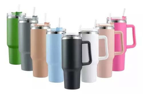 Caneca Térmica Com Canudo 1.2 Litros - DTF (Sem Resina)