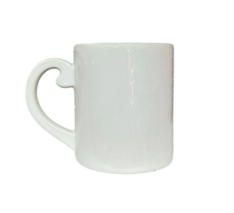 Caneca de Porcelana Nacional - Alça Cacau Show