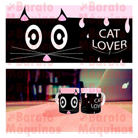 Cat lover - Arte para Canecas