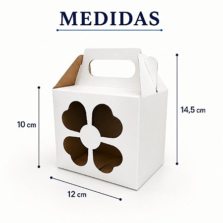 10 Caixas para Caneca - Trevo