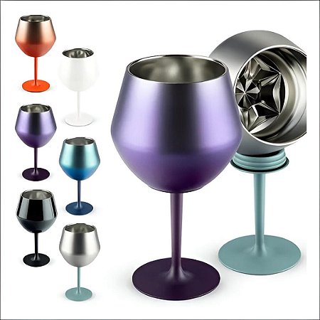 Taça Gin Térmica Degradê 2x1 - DTF