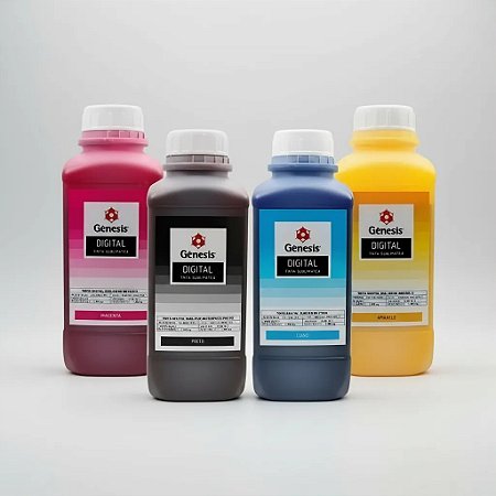 Kit Tinta Sublimatica Gênesis - 1L