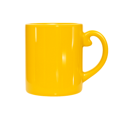 Caneca Alça Cacau Show Amarela - DTF (Sem Resina)