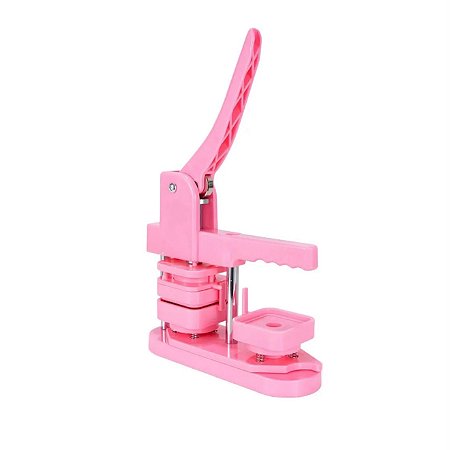 Máquina de Bottons 50mm Quadrada Imã X-SUBLY - Rosa