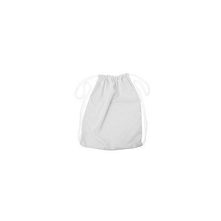 Saco Mochila grande 35x38 cm Branco