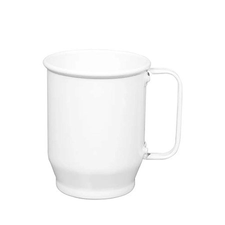 Caneca de Alumínio Chopp 500ml Branca