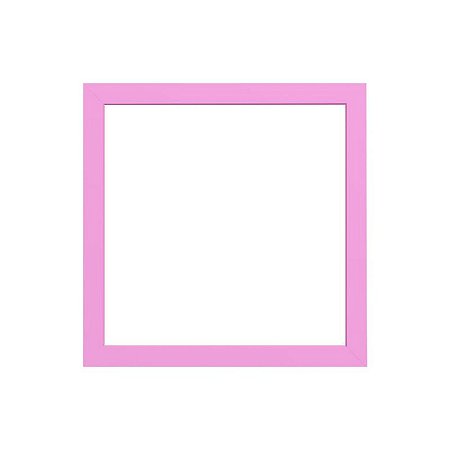 Moldura MDF Rosa 15x15 cm Pronta