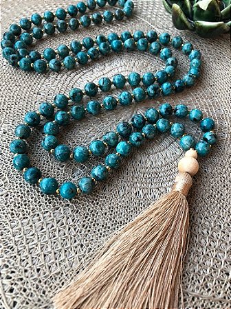 Japamala 27 Contas Turquesa
