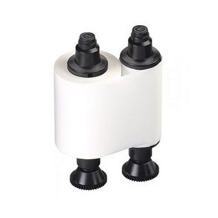 Ribbon monocromático branco para impressoras Evolis Dualys/Pebble. 1000 impressões PN R2015 compatível