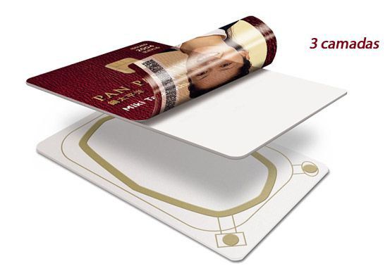 Cartão de proximidade PVC Mifare 1K - 13,56 Mhz