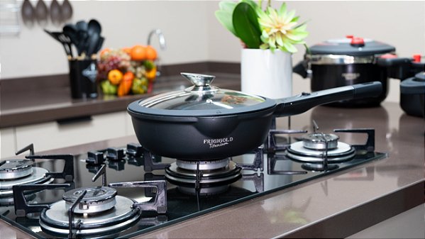 Frigideira Wok Titanium Frigigold - Grande - 28 cm