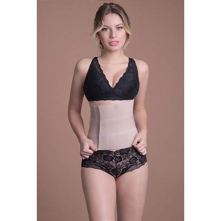 Cinta Faixa Pós Cirúrgica Abdominal com 3 gomos - New Form