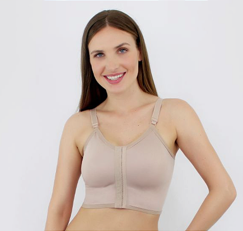 Sutiã Pós -cirúrgico Sem Costura LONGO Alta Compressão New Form