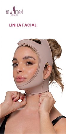 Mascara Facial Mentoneira Lifting Pós Cirúrgica 801 Newform