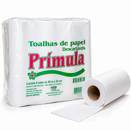 Papel Toalha Bobina Fardo 6 Rolos