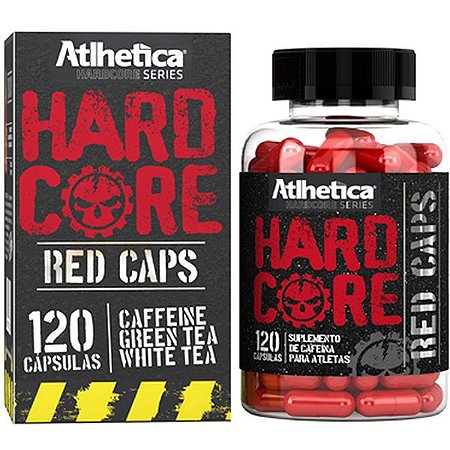 Hardcore Red Caps (120caps) - Atlhetica