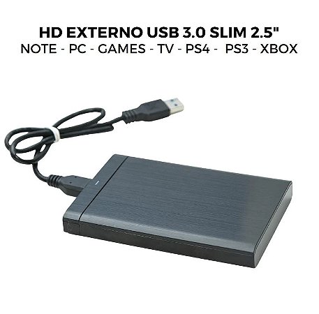 HD Externo USB 3.0 1TB