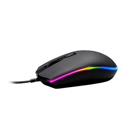 Mouse Gamer Black Bird Rgb Gt1200