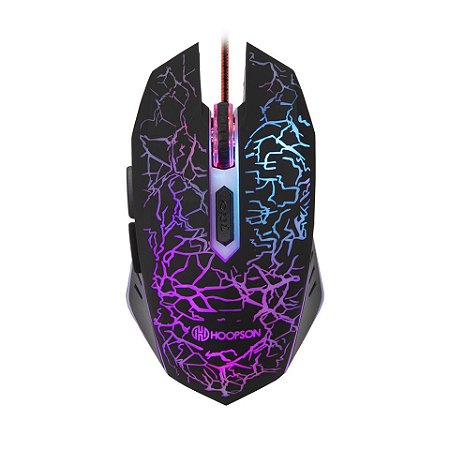 Mouse Gamer Rgb Hoopson Predador 2400dpi