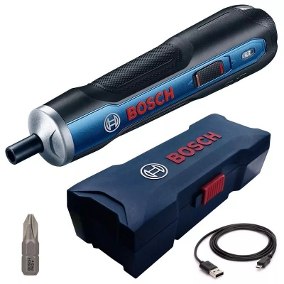 Parafusadeira a Bateria de Lítio 3,6V com Carregador USB + Jogo de 33 Bits - BOSCH-06019H20E1-000