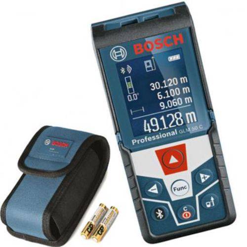 Medidor De Distância À Laser Glm 50 C Com Bluetooth Bosch