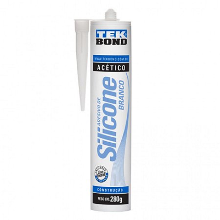 adesivo de silicone branco Tek Bond