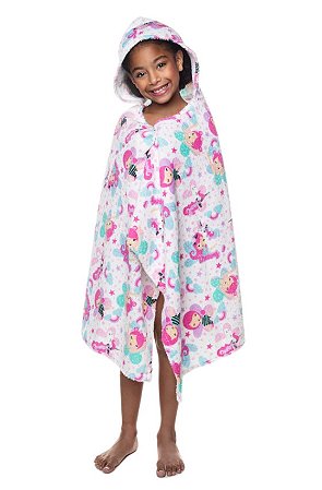 Toalha Felpuda Infantil com Capuz
