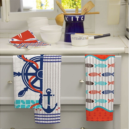 Pano de Copa Felpudo - 7 peças