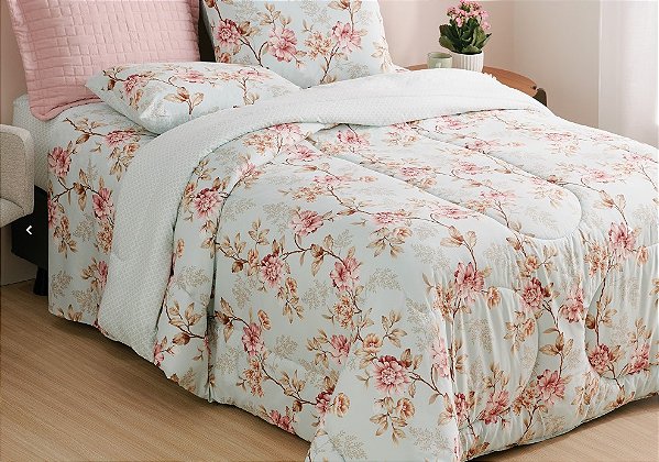 Jogo de Lençol Duplo Casal - Casa com Casa